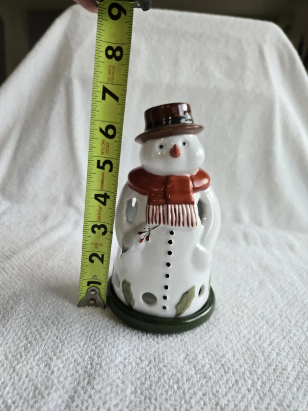 Villeroy & Boch porcelain snowman